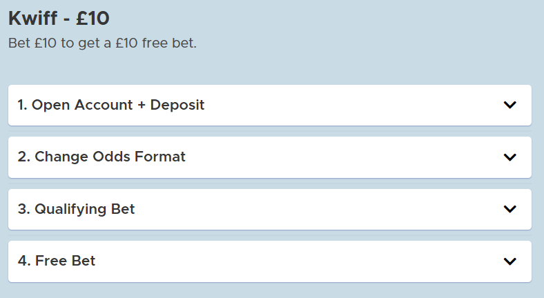 Oddsmonkey step by step