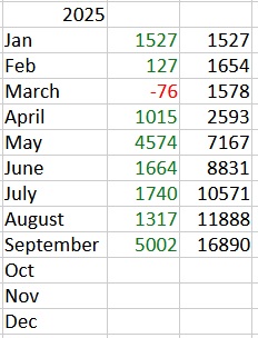 2025 Betting Results