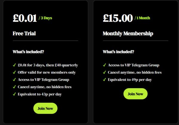 Insider Edge Bets Subscription