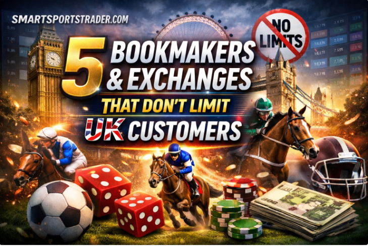 Bookmakers and exchanges that don't limit